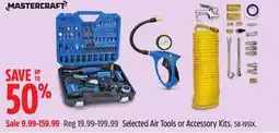 Canadian Tire Mastercraft Selected Air Tools or Accessory Kits offer