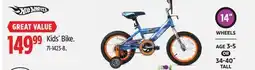 Canadian Tire HotWheels Kid's Bike offer