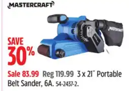 Canadian Tire Mastercraft 3 x 21˝ Portable Belt Sander offer