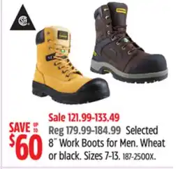 Canadian Tire Altra Selected 8˝ Work Boots for Men offer