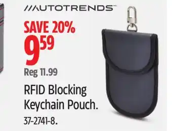 Canadian Tire RFID Blocking Keychain Pouch offer