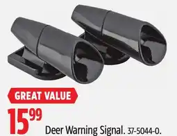 Canadian Tire Bell Deer Warning Signal offer