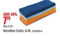 Canadian Tire Simoniz Microfibre Cloths offer