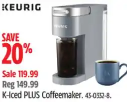 Canadian Tire Keurig K-Iced PLUS Coffeemaker offer