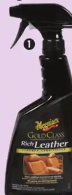 Canadian Tire Meguiar's Rich Leather Cleaner Conditioner Spray offer