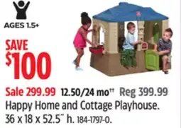Canadian Tire Step 2 Happy Home and Cottage Playhouse offer