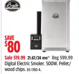 Canadian Tire Bradley Digital Electric Smoker offer
