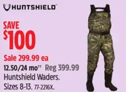 Canadian Tire Huntshield Waders offer