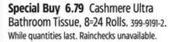 Canadian Tire Cashmere Ultra Bathroom Tissue, 8=24 Rolls offer