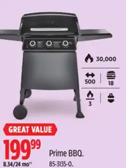 Canadian Tire MASTER Chef Prime BBQ offer