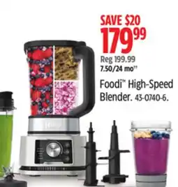 Canadian Tire Ninja Foodi High-Speed Blender offer