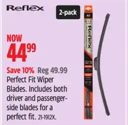 Canadian Tire Reflex Perfect Fit Wiper Blades offer