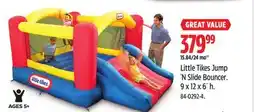 Canadian Tire Little Tikes Jump 'N Slide Bouncer offer