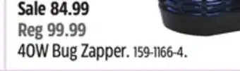 Canadian Tire 40W Bug Zapper offer