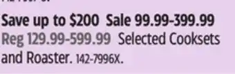 Canadian Tire Lagostina Selected Cooksets and Roaster offer