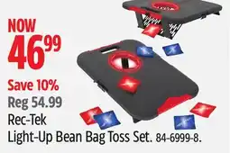 Canadian Tire Rec-Tek Light-Up Bean Bag Toss Set offer