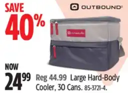 Canadian Tire Outbound Large Hard-Body Cooler, 30 Cans offer