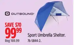 Canadian Tire Outbound Sport Umbrella Shelter offer