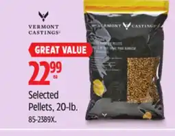 Canadian Tire Vermont Castings Selected Pellets offer