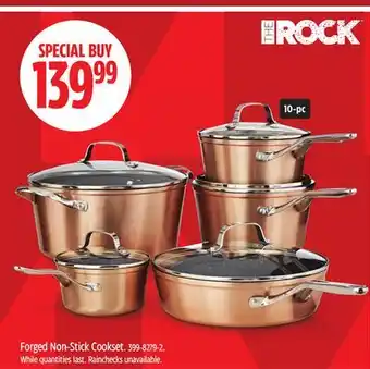 Canadian Tire Heritage The Rock Forged Non-Stick Cookset offer