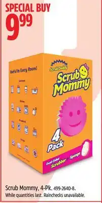 Canadian Tire Scrub Mommy offer