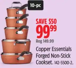 Canadian Tire Heritage Copper Essentials Forged Non-Stick Cookset offer