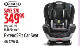 Canadian Tire GRACO Extend2Fit Car Seat offer