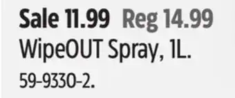 Canadian Tire Wilson WipeOUT Spray offer