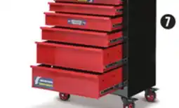 Canadian Tire Mastercraft 26˝6-Drawer Cabinet. Up to 700-lb caster capacity offer
