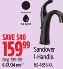 Canadian Tire Delta Sandover 1-Handle offer