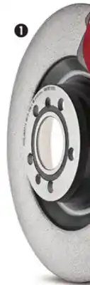 Canadian Tire Brembo UV-Coated Brake Rotors offer