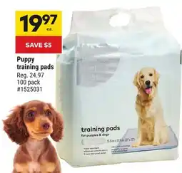 Giant Tiger Puppy training pads offer
