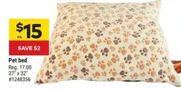 Giant Tiger Pet bed offer