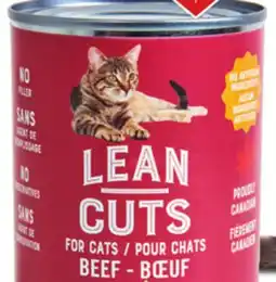 Giant Tiger Lean Cuts wet cat food offer