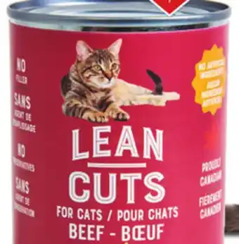 Giant Tiger Lean Cuts wet cat food offer