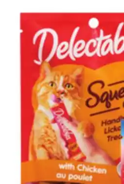 Giant Tiger Delectables Squeeze Up cat treats offer