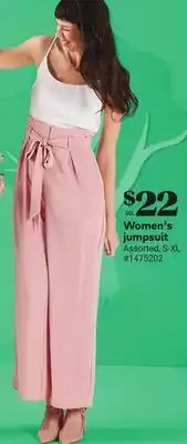 Giant Tiger Women's jumpsuit offer