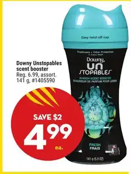 Giant Tiger Downy Unstopables scent booster offer
