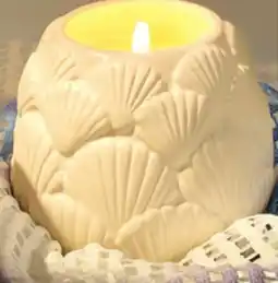 Giant Tiger Glazed or ceramic candle offer