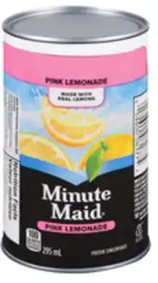 Giant Tiger Minute Maid frozen drink offer