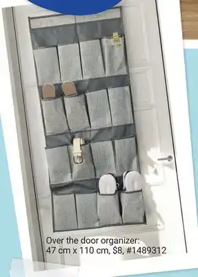 Giant Tiger Over the door organizer offer