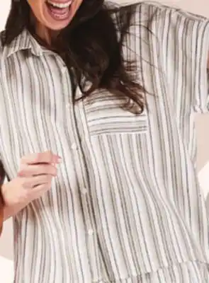 Giant Tiger Linen-blend shirt offer