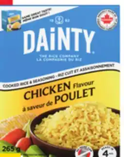 Giant Tiger Dainty rice side dish offer