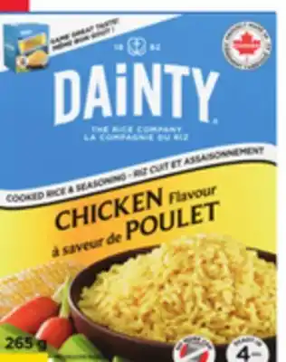 Giant Tiger Dainty rice side dish offer