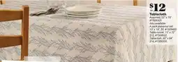Giant Tiger Tablecloth offer