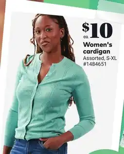 Giant Tiger Women's cardigan offer
