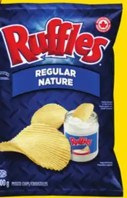 Giant Tiger Ruffles chips offer