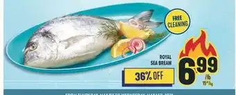 Marché Adonis ROYAL SEA BREAM offer