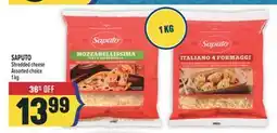Marché Adonis SAPUTO Shredded cheese offer