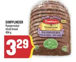 Marché Adonis DIMPFLMEIER Pumpernickel sliced bread offer